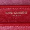 Saint Laurent Sunset shoulder bag in red leather - Detail D4 thumbnail