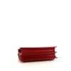 Sac bandoulière Saint Laurent Sunset en cuir rouge - Detail D5 thumbnail