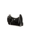 Prada Re-Nylon shoulder bag in black canvas - 00pp thumbnail