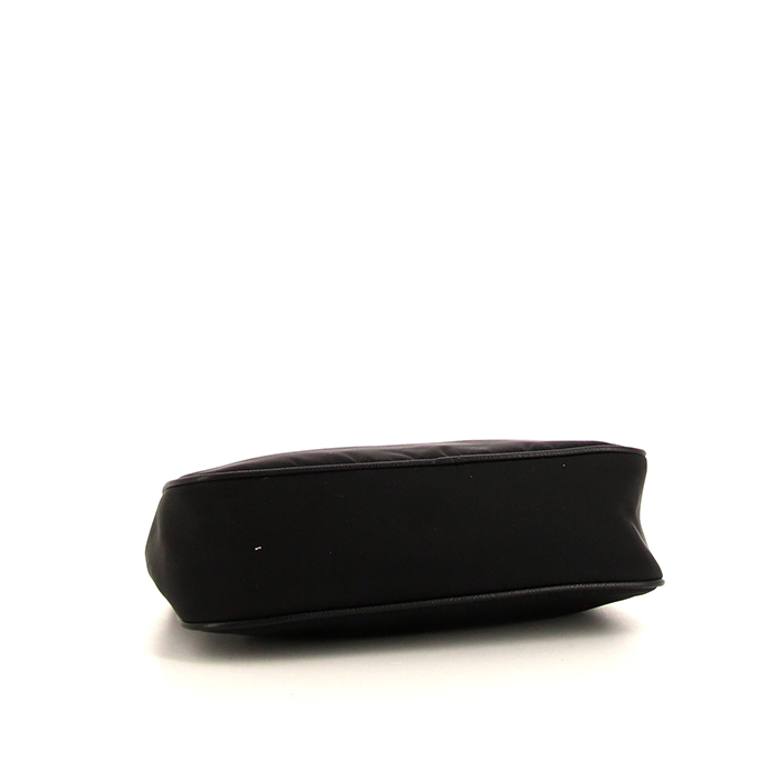 Bolso bandolera Prada Re-Nylon en lona negra - Detail D5