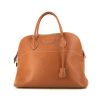 Hermès Bolide 35 cm handbag in gold Courchevel leather - 360 thumbnail
