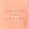 Louis Vuitton Porte-habits weekend bag in brown monogram canvas and natural leather - Detail D4 thumbnail