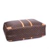 Bolso de fin de semana Louis Vuitton Porte-habits en lona Monogram marrón y cuero natural - Detail D5 thumbnail