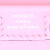 Hermes Jige pouch in pink Swift leather - Detail D3 thumbnail