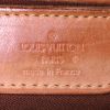 Bolso de fin de semana Louis Vuitton Carryall en lona Monogram revestida marrón y cuero natural - Detail D3 thumbnail