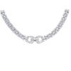 Cartier Maillon Panthère necklace in white gold and diamonds - 00pp thumbnail