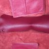 Balenciaga Papier A5 shopping bag in red leather - Detail D2 thumbnail