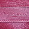 Balenciaga Papier A5 shopping bag in red leather - Detail D3 thumbnail