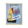 Bernard Villemot, “Cinzano Venezia”, maquette originale pour un projet d’affiche publicitaire pour Cinzano, gouache sur papier, tampon de l'atelier, des années 1970/80 - 00pp thumbnail