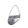 Dior Saddle handbag in blue denim canvas - 00pp thumbnail