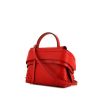 Tod's Wave mini handbag in red leather - 00pp thumbnail