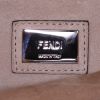 Fendi  Peekaboo medium model  handbag  in beige suede - Detail D4 thumbnail