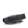 Bolso de mano Chanel Timeless en lona denim azul - Detail D5 thumbnail