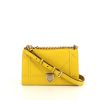 Dior Diorama handbag in yellow leather - 360 thumbnail