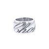Chopard Chopardissimo large model ring in white gold - 00pp thumbnail