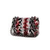 Chanel Timeless handbag in red, blue, silver and black paillette - 00pp thumbnail