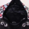 Chanel Timeless handbag in red, blue, silver and black paillette - Detail D3 thumbnail