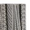 Roger Capron, free-form vase in stanniferous earthenware, "scarifications" decor, signed, of 1954/58 - Detail D1 thumbnail