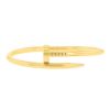 Rigid Cartier Juste un clou bracelet in yellow gold, size 15 - 00pp thumbnail