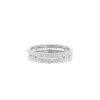 Mauboussin Le Premier Jour small model ring in white gold and diamonds - 00pp thumbnail