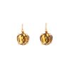 Pomellato Lola earrings in yellow gold and citrine - 00pp thumbnail