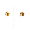 Pomellato Lola earrings in yellow gold and citrine - 360 thumbnail