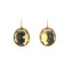 Pomellato Narciso earrings in pink gold and quartz - 00pp thumbnail