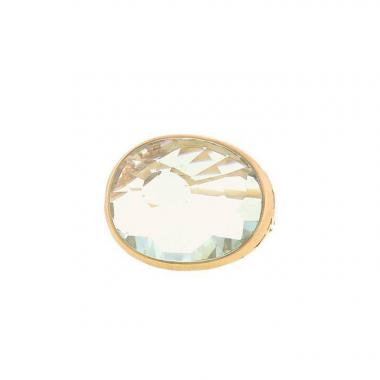Bague Pomellato Arabesques en or rose et quartz vert