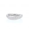 Pomellato Iconica ring in white gold and diamonds - 360 thumbnail