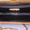 Bolso de mano Chanel Vintage en piel de pitón plateada - Detail D2 thumbnail