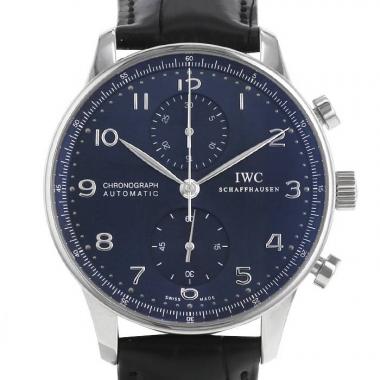 Orologio IWC Portuguese in acciaio Ref :  3714 Circa  2018