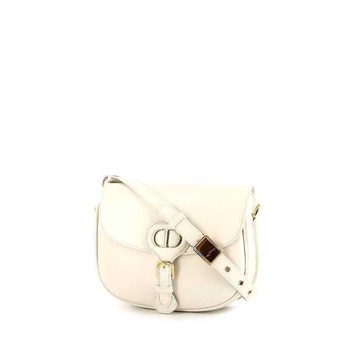Dior Bobby shoulder bag in white leather - 00pp