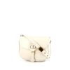 Dior Bobby shoulder bag in white leather - 00pp thumbnail