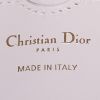 Sac bandoulière Dior Bobby en cuir blanc - Detail D3 thumbnail