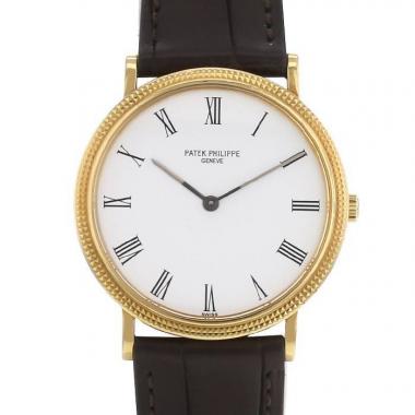 Montre Patek Philippe Calatrava en or jaune Ref :  3954 Vers  1990