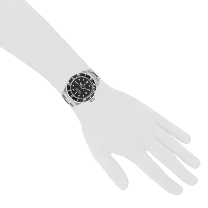 Montre Rolex Sea Dweller en acier Ref : 16600 Vers 1998 - Detail D1