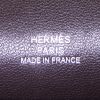 Pochette Hermès Kelly - Clutch in pelle Everkcalf marrone ebano - Detail D3 thumbnail