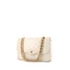 Chanel Vintage handbag in white quilted leather - 00pp thumbnail