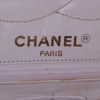 Chanel Vintage handbag in white quilted leather - Detail D4 thumbnail