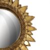 Line Vautrin, "Soleil à pointes" (sun with spikes) convex mirror, model n°2, in talosel and mirrors, signed, around 1955 - Detail D1 thumbnail