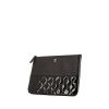 Chanel Pochette pouch in patent quilted leather and black leather - 00pp thumbnail