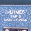 Bolso de mano Hermes Kelly 25 cm en cuero togo azul Colvert - Detail D4 thumbnail