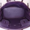 Hermes Birkin 30 cm handbag in purple togo leather - Detail D2 thumbnail