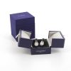 Chaumet Joséphine Aigrette earrings in white gold,  diamonds and Akoya cultured pearls - Detail D2 thumbnail