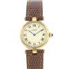 Reloj Cartier Must Vendôme de plata dorada Circa  1990 - 00pp thumbnail