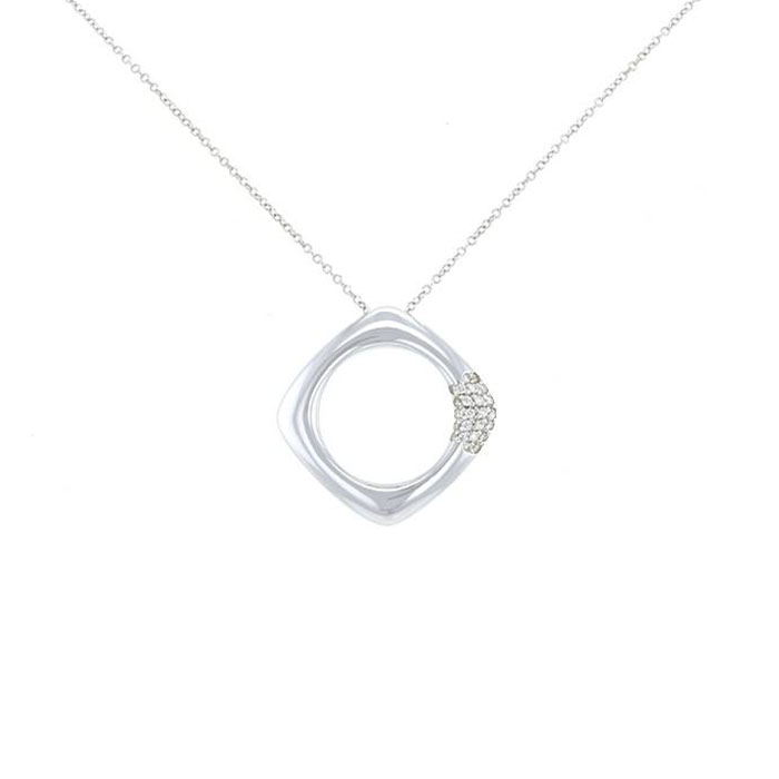 Collana Tiffany & Co in oro bianco e diamanti - 00pp
