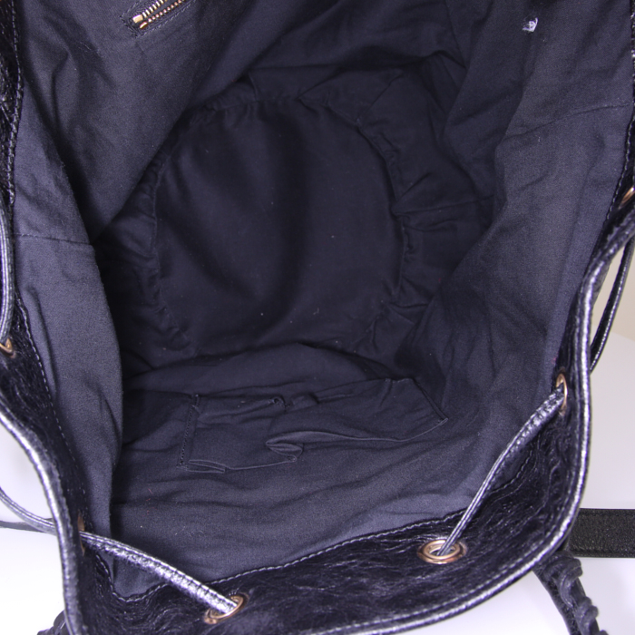 Borsa Balenciaga Giant 12 in pelle nera - Detail D3