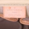 Bolso de mano Louis Vuitton Deauville en lona Monogram marrón y cuero natural - Detail D3 thumbnail