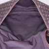 Louis Vuitton Saumur medium model shoulder bag in brown monogram canvas Idylle and brown leather - Detail D2 thumbnail