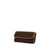 Pochette-ceinture Louis Vuitton Florentine en toile monogram et cuir naturel - 00pp thumbnail